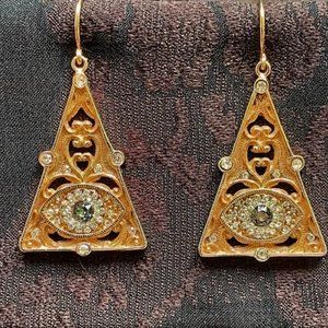 Incredible Virgin Saints & Angels Evil Eye Earrings